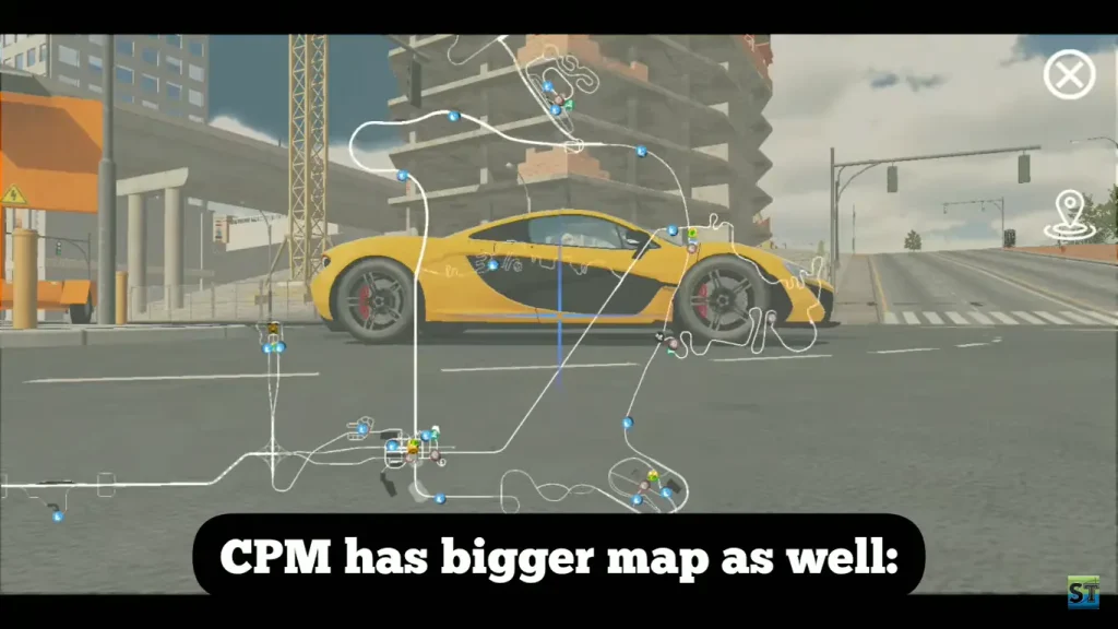 CPM map